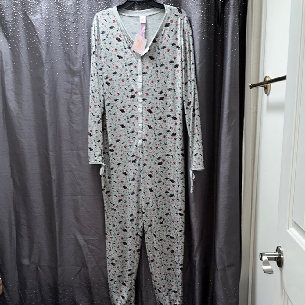 Cozy Gray Women’s Onesie
